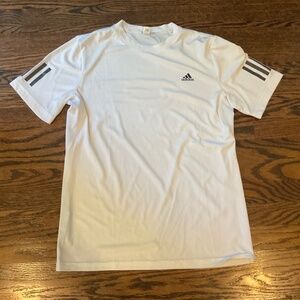 Adidas men’s white athletic shirt, size S